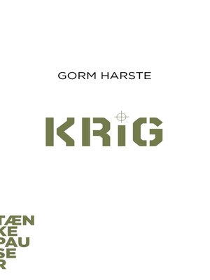 cover image of Krig